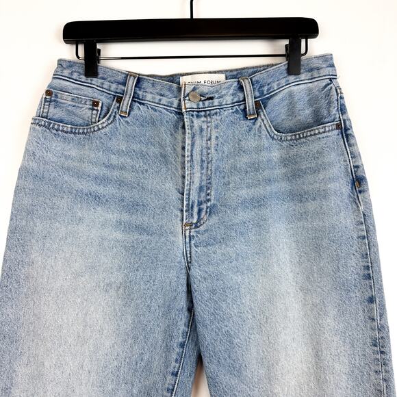 Aritzia Denim Forum The Marlo High Rise Loose Jeans 28L Blue - Size 29 - Picture 2 of 10